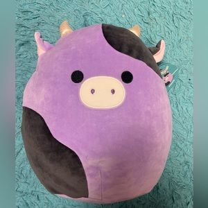💛Squishmallows Alexie the Cow 12" HTF